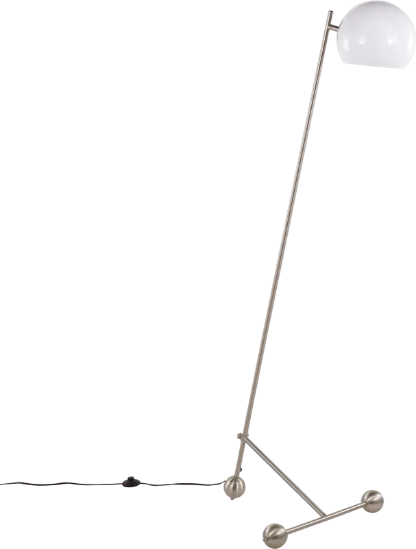 Fencourt Post Nickel Floor Lamp