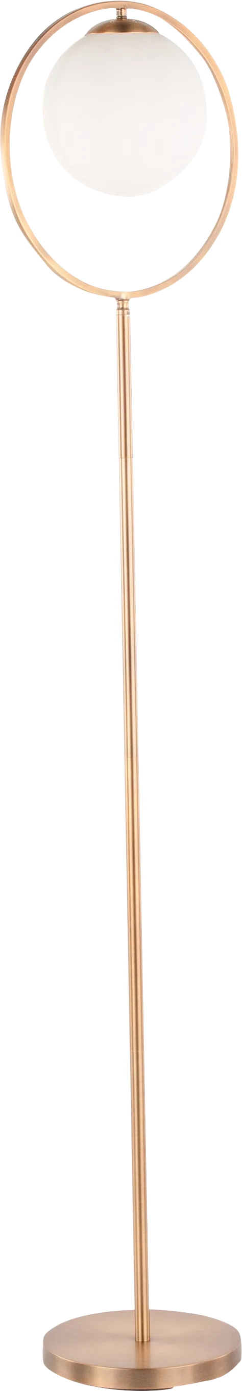 Martha View Gold Floor Lamp - Thumbnail - Image 1