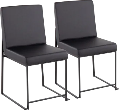 Bladens I Black Side Chair Set of 2