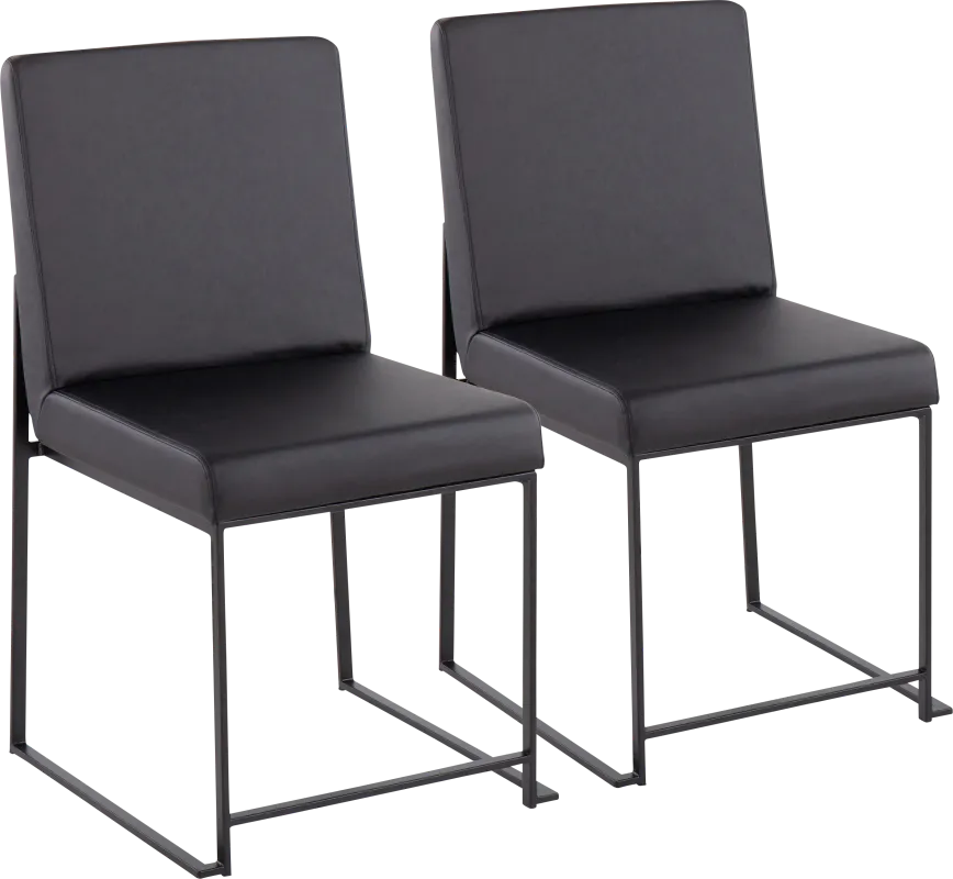 Bladens I Black Side Chair Set of 2