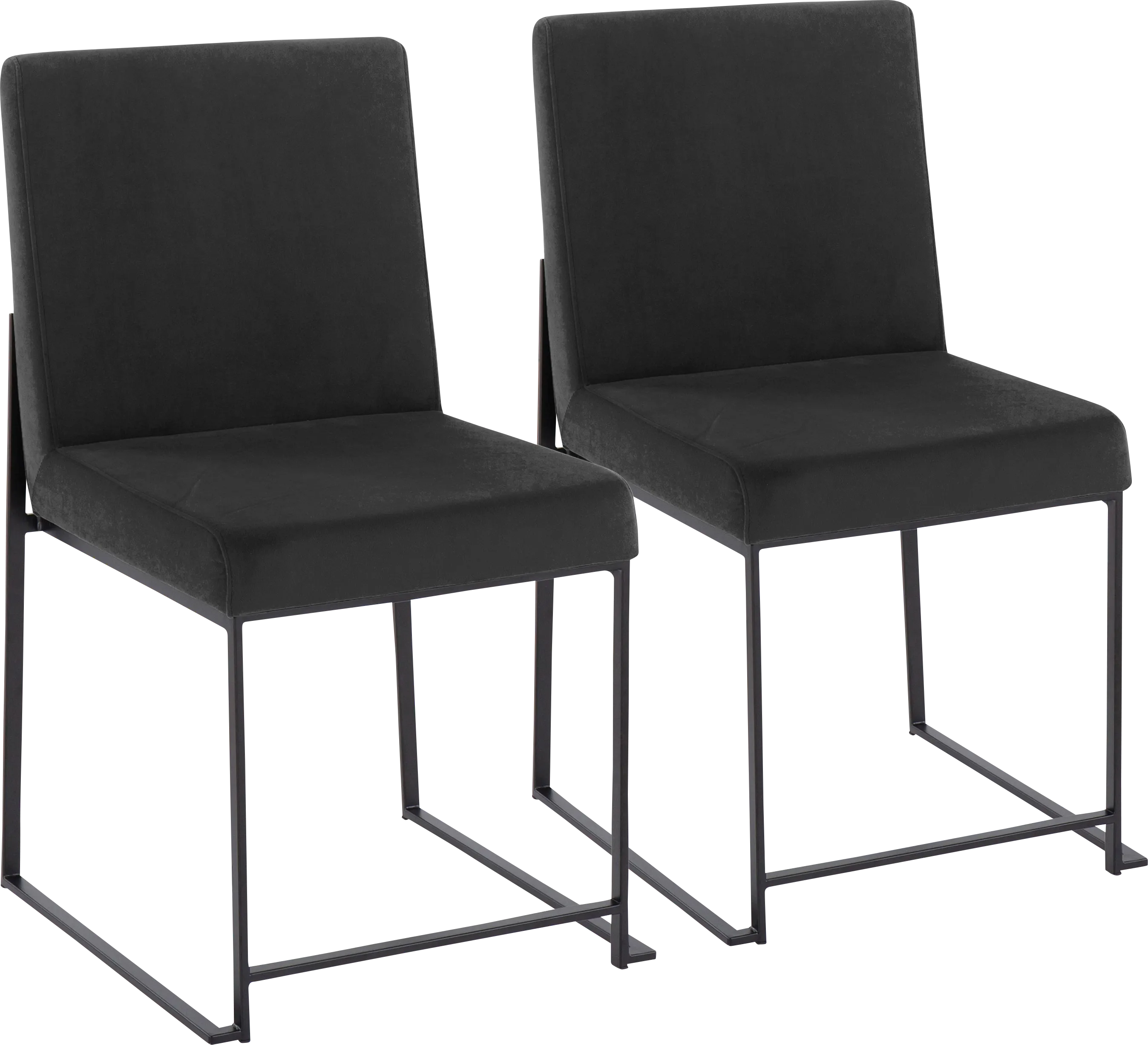Bladens II Black Side Chair Set of 2 - Thumbnail - Image 1