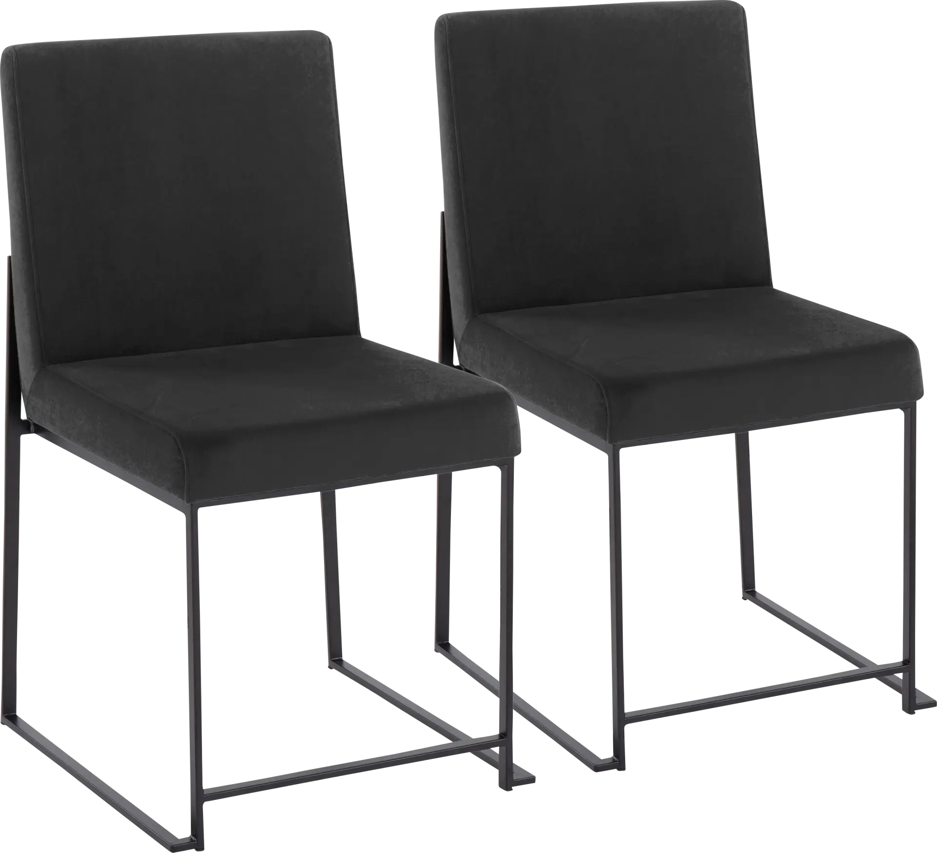 Bladens II Black Side Chair Set of 2