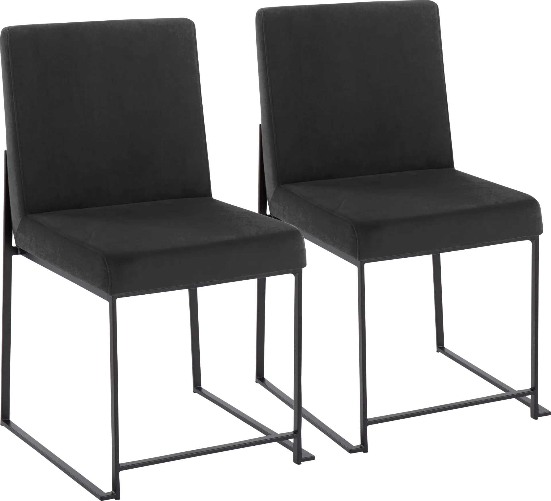 Bladens II Black Side Chair Set of 2 - Image 1