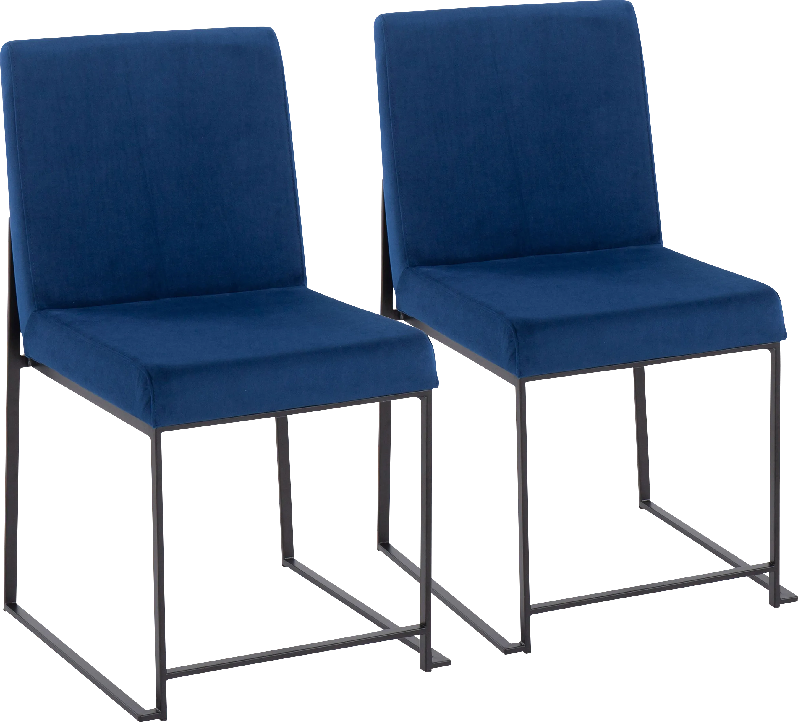 Bladens II Blue Side Chair Set of 2 - Thumbnail - Image 1
