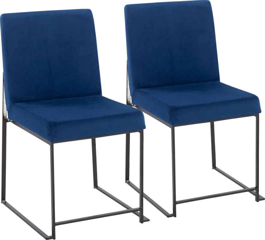 Bladens II Blue Side Chair Set of 2