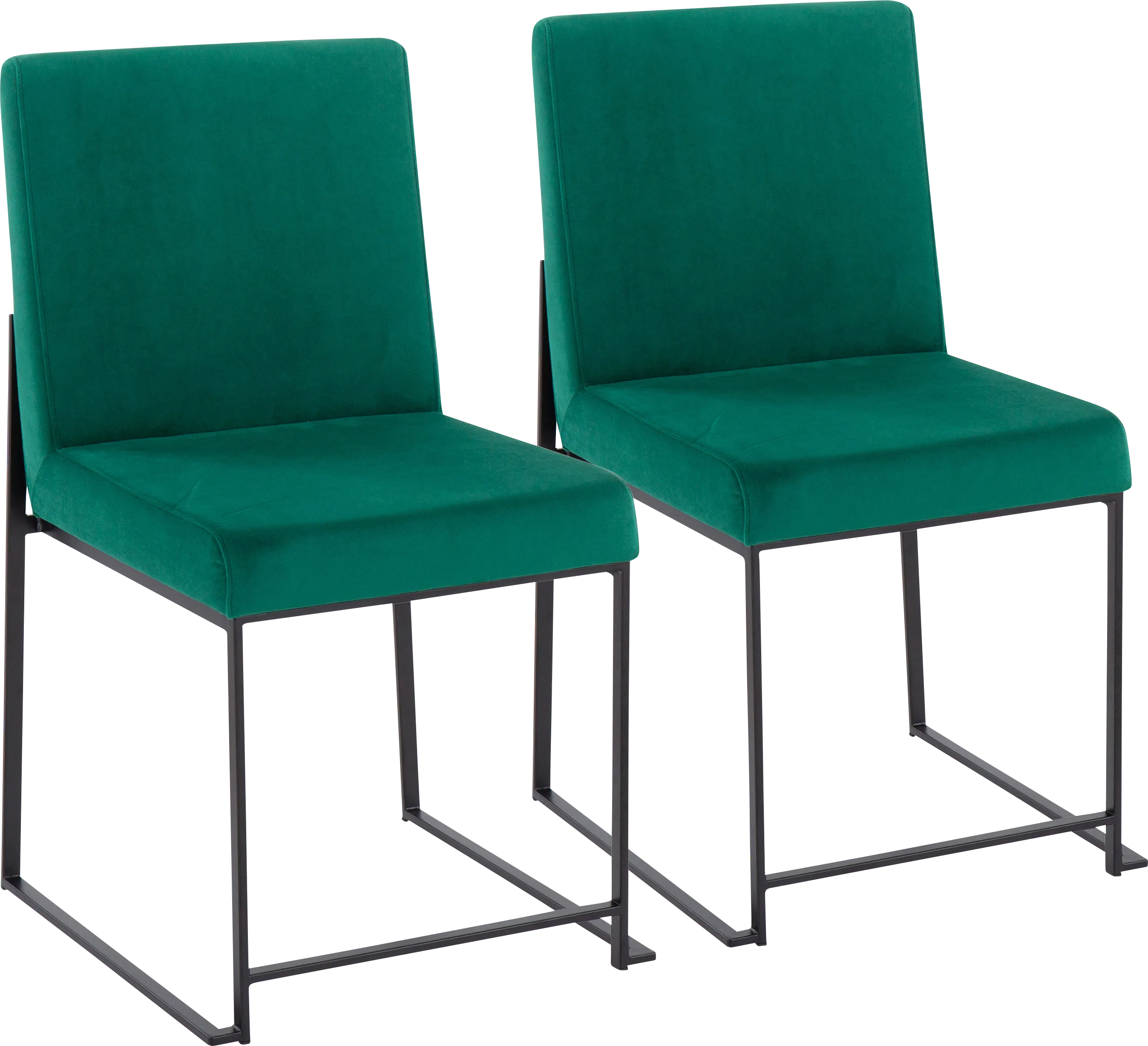 Bladens II Green Side Chair Set of 2