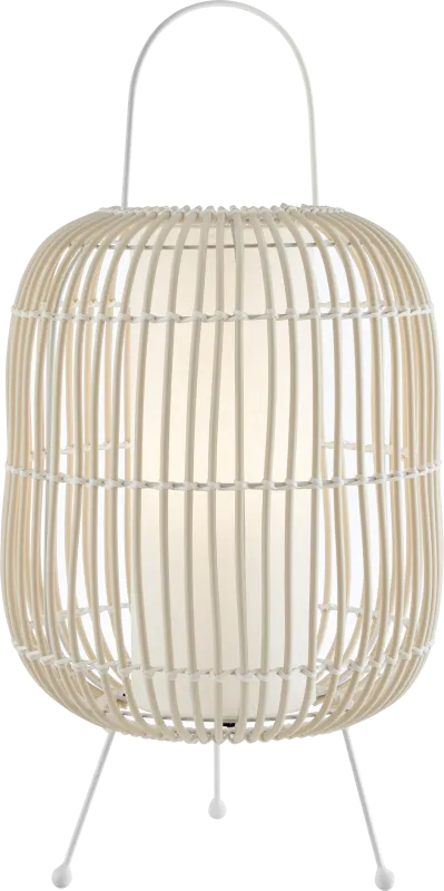 Bunyard Post White Outdoor Lamp