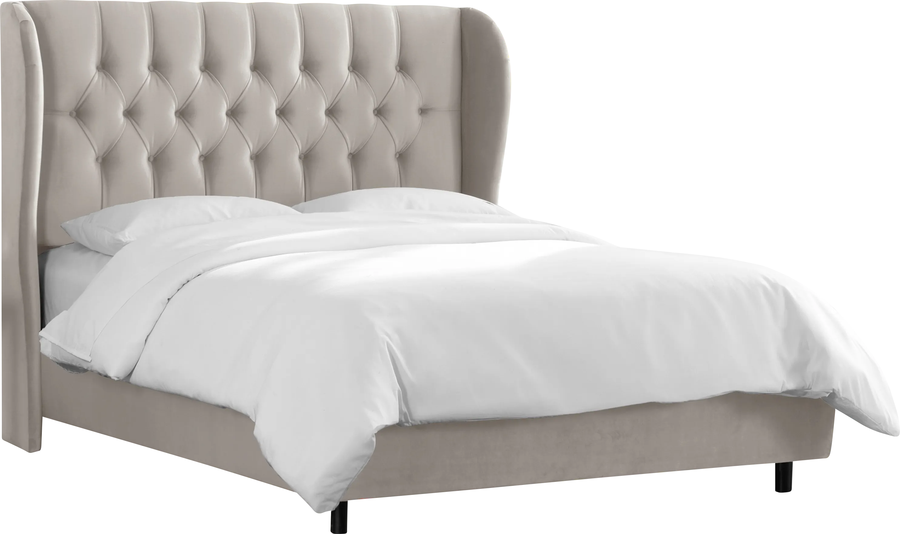 Whitmere Light Gray Queen Bed