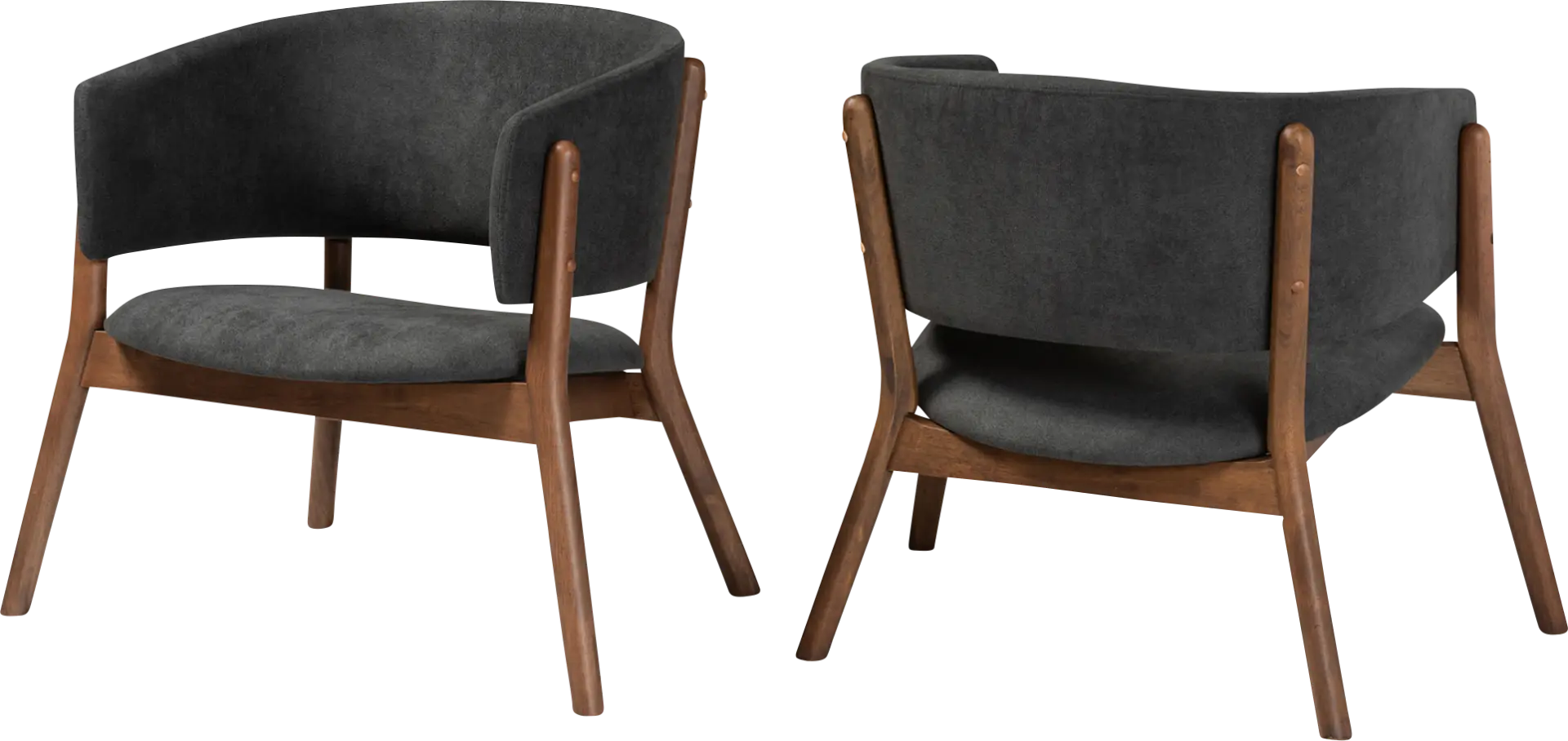 Warsoff Dark Gray Accent Chair, Set of 2