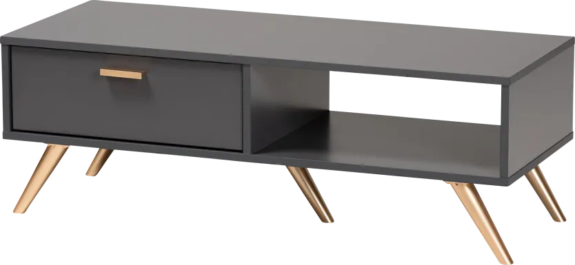 Cobblehill Dark Gray Cocktail Table