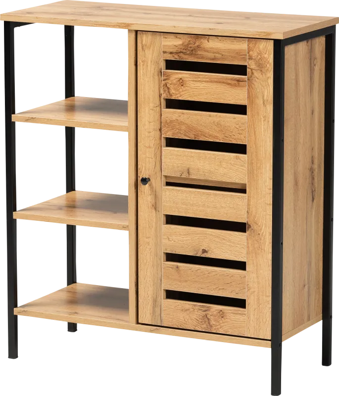 Bunkerhill Brown Accent Cabinet