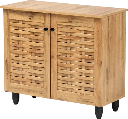 Citruscedar Brown Accent Cabinet