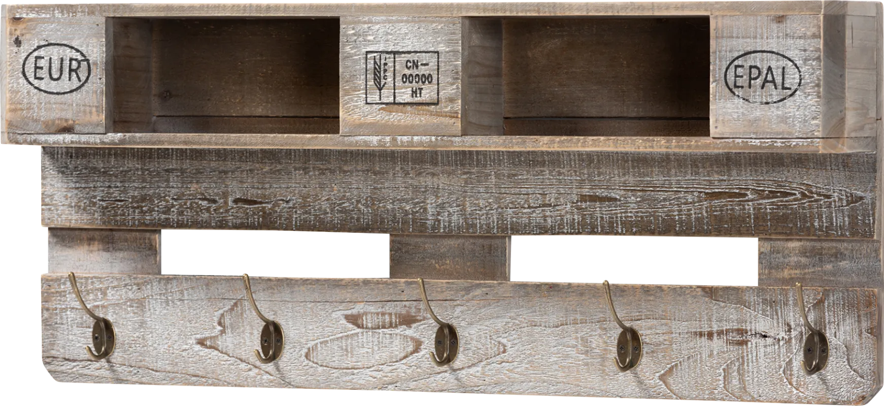 Wyona Brown Coat Rack