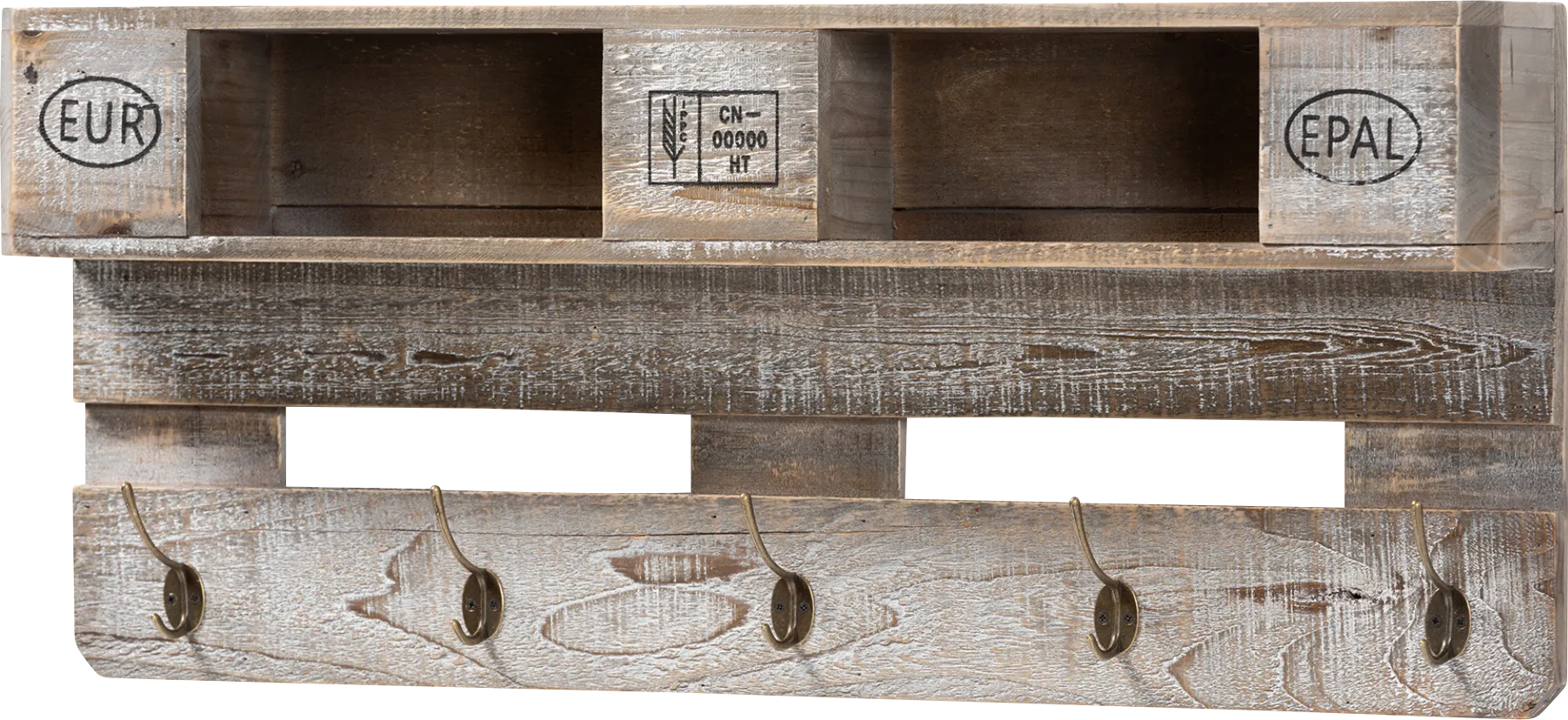 Wyona Brown Coat Rack - Image 1