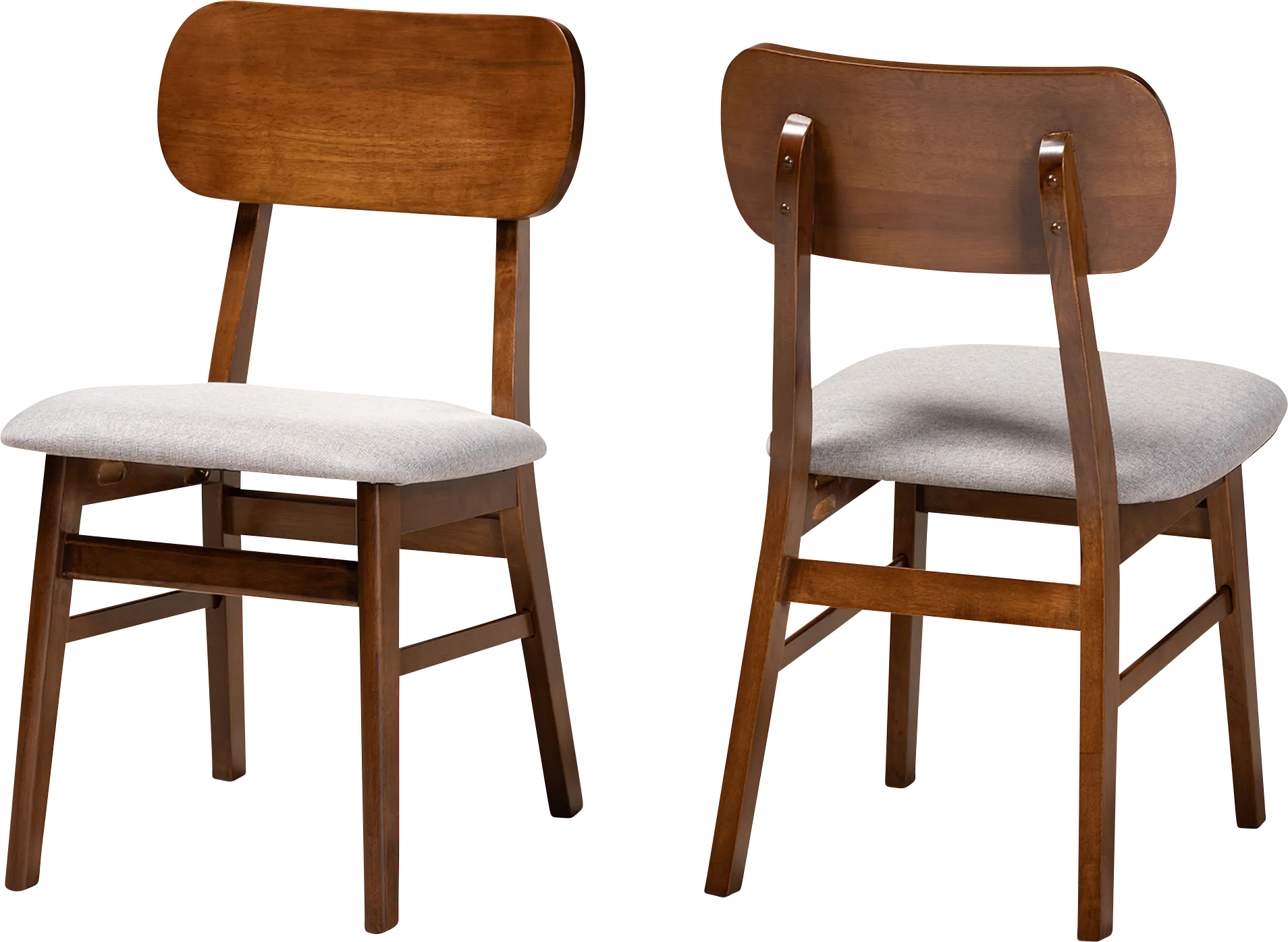 Bennson Gray Side Chair, Set of 2 - Thumbnail - Image 1