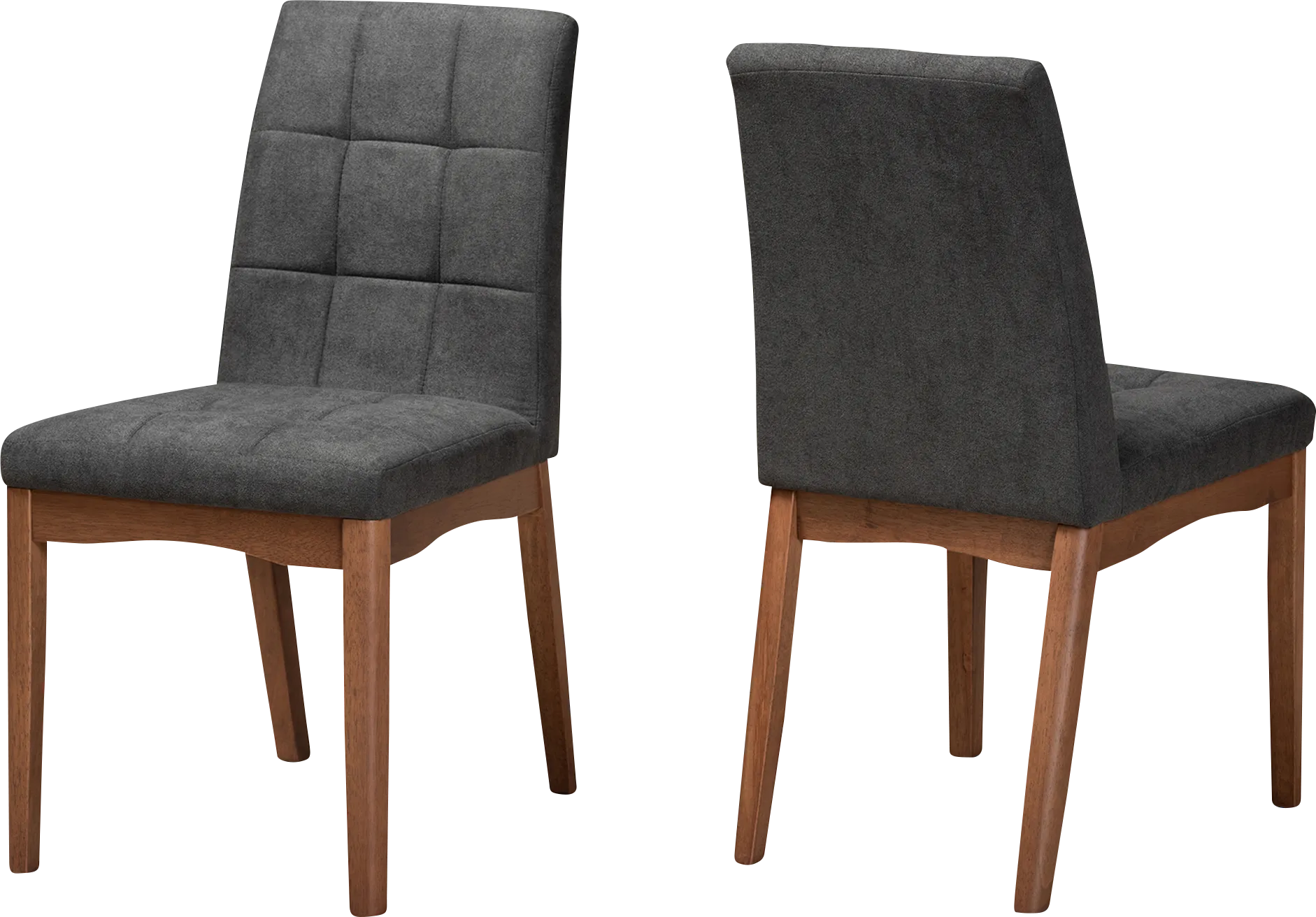 Gelston Dark Gray Side Chair, Set of 2 - Image 1