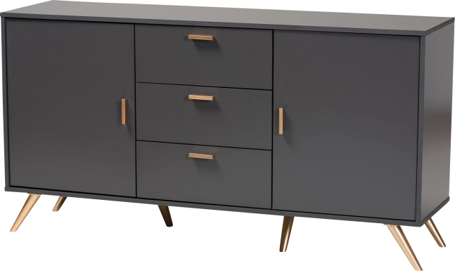 Aspinwall Dark Gray Sideboard