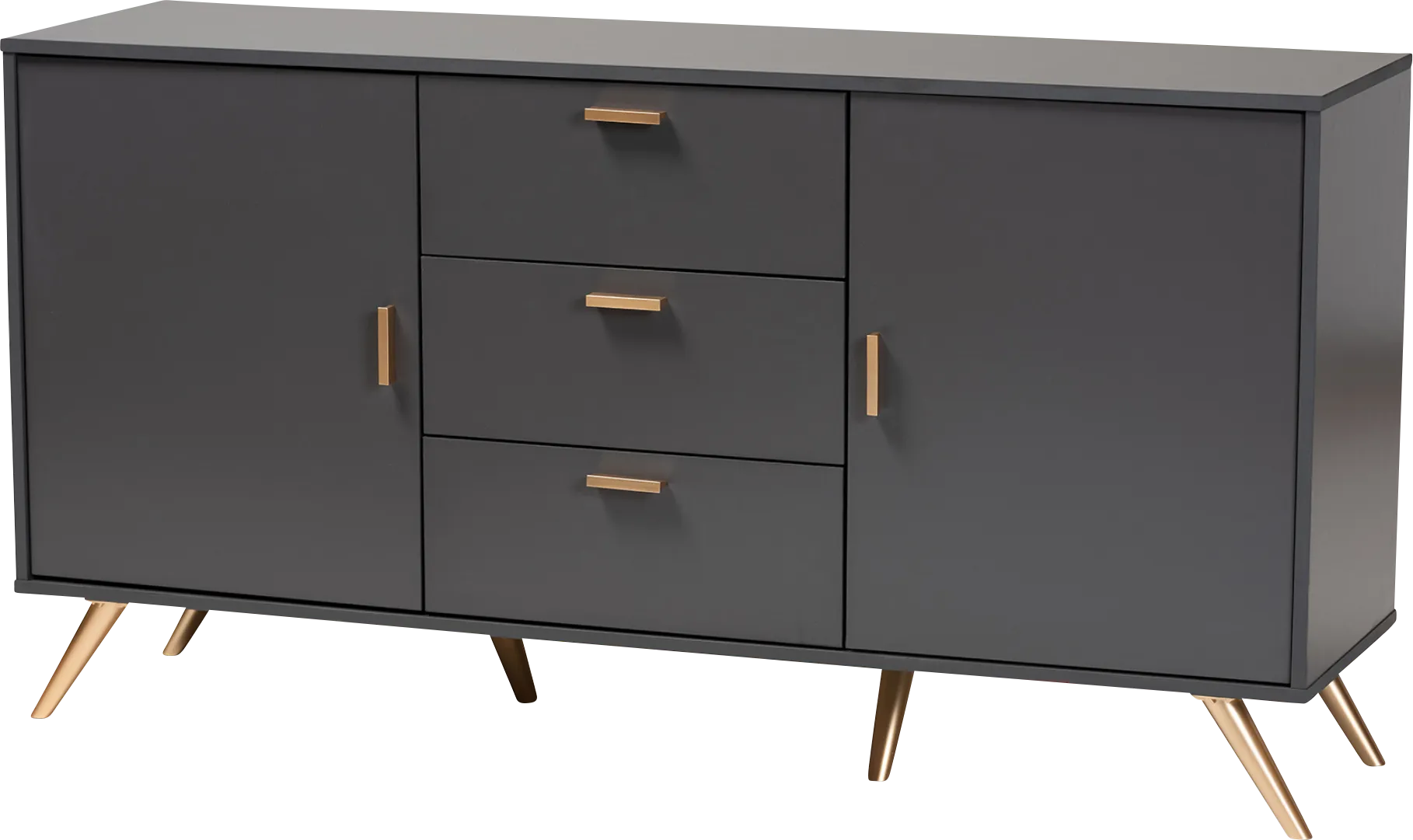 Aspinwall Dark Gray Sideboard - Image 1