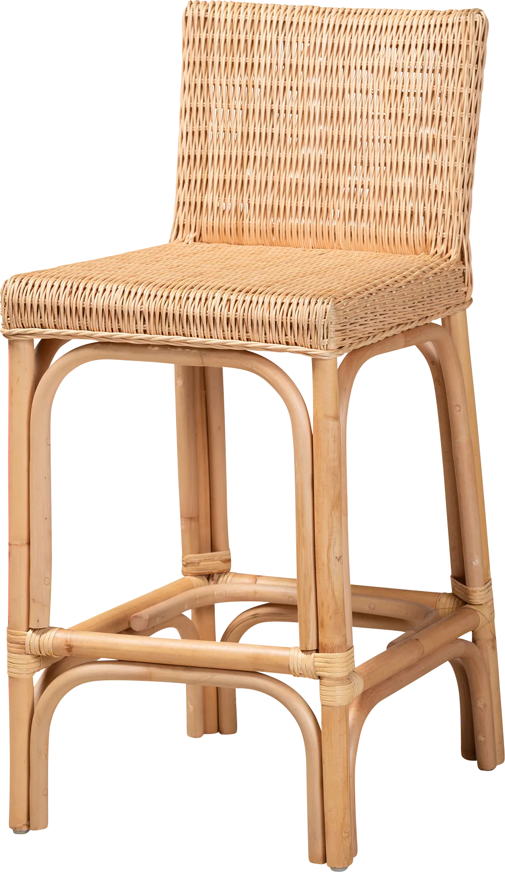 Edgecombe Brown Counter Height Stool - Thumbnail - Image 1