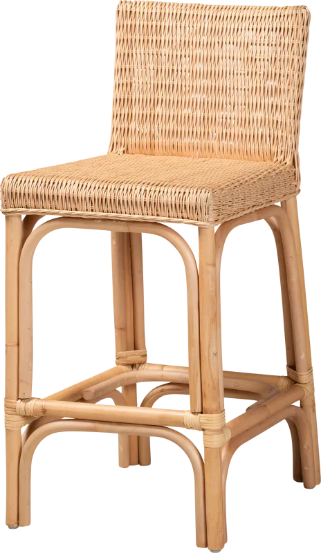 Edgecombe Brown Counter Height Stool