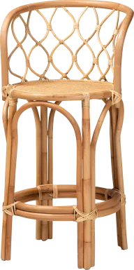 Mangin Brown Counter Height Stool