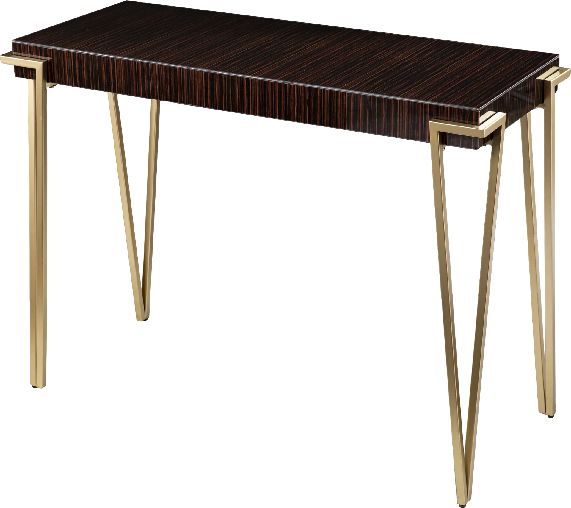 Broadingham Brown Sofa Table - Image 1