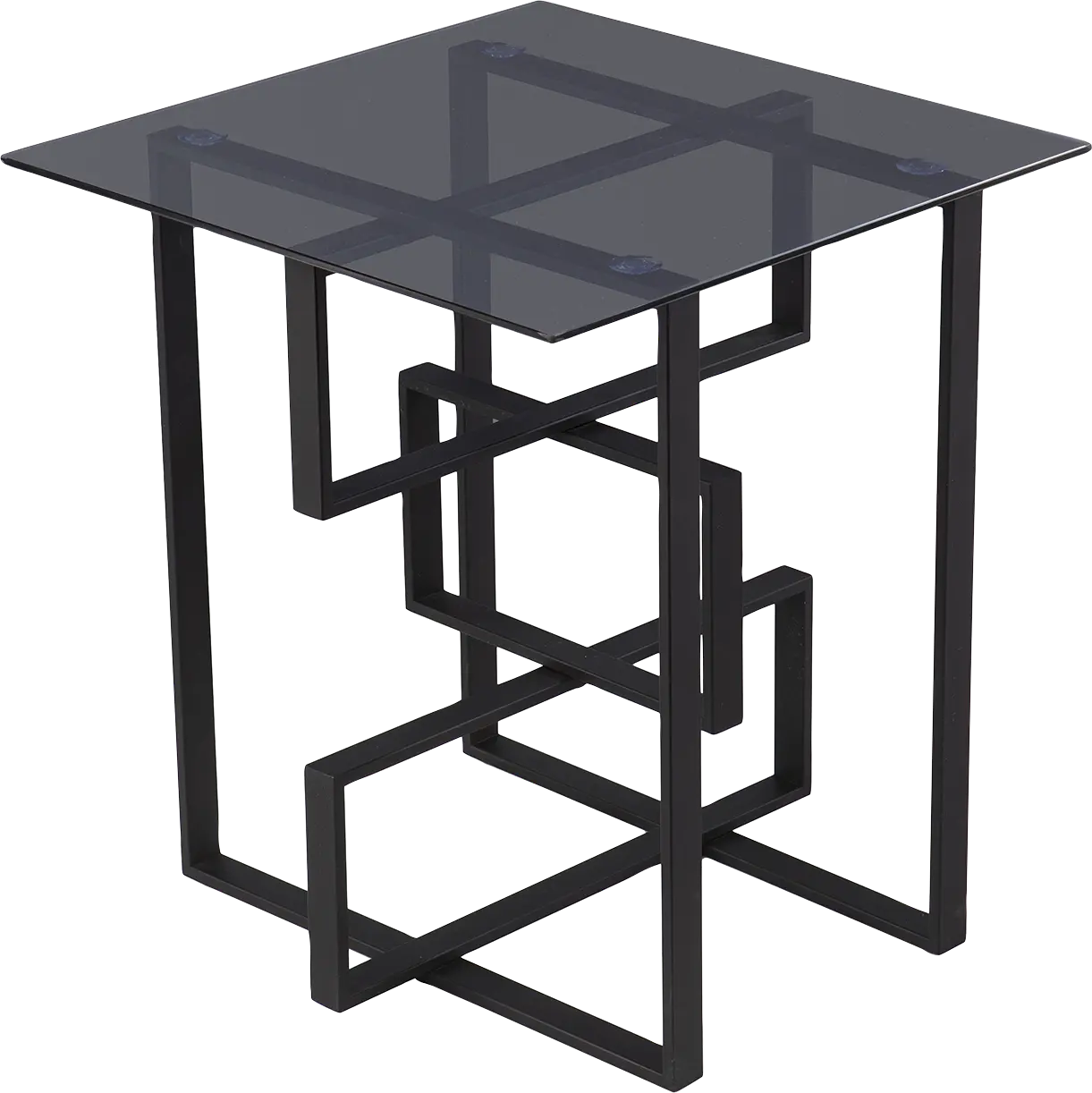 Broomsedge Black Accent Table