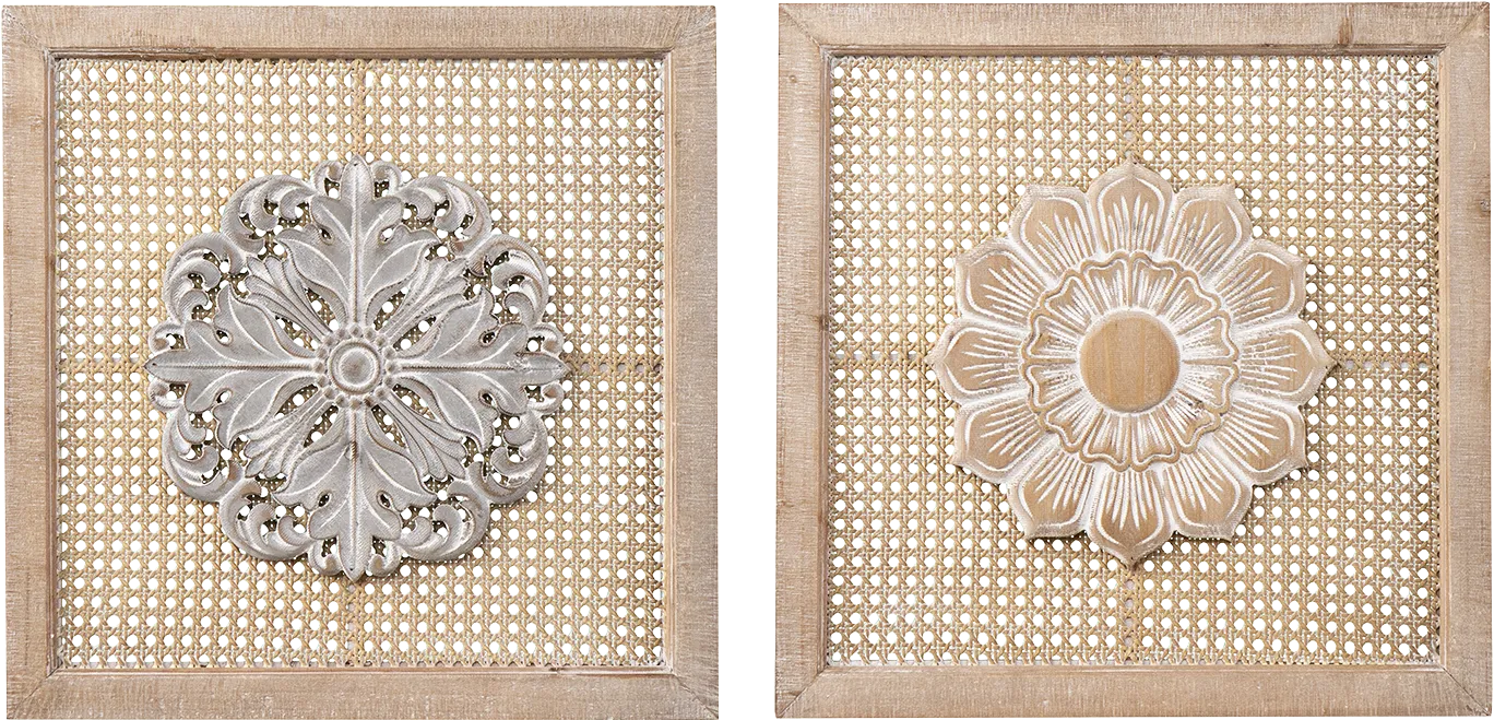 Clyborn Natural Wall Decor, Set of 2
