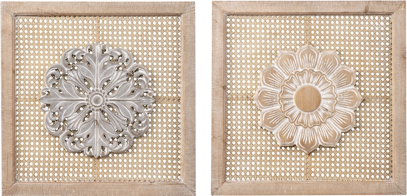 Clyborn Natural Wall Decor, Set of 2