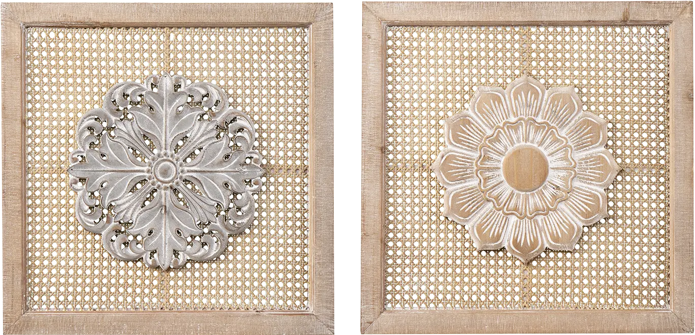 Clyborn Natural Wall Decor, Set of 2