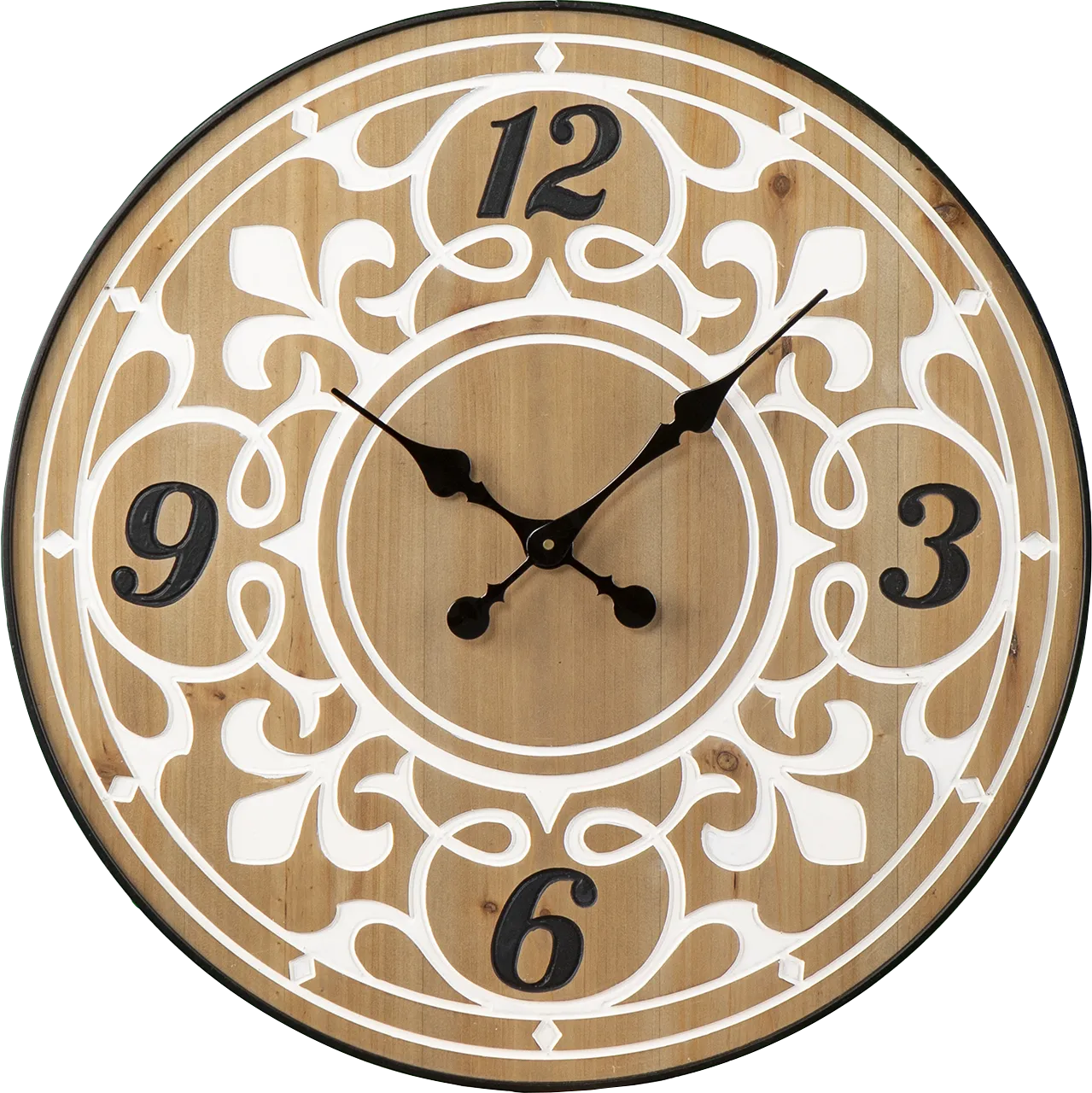 Biddstone Natural Wall Clock - Thumbnail - Image 1