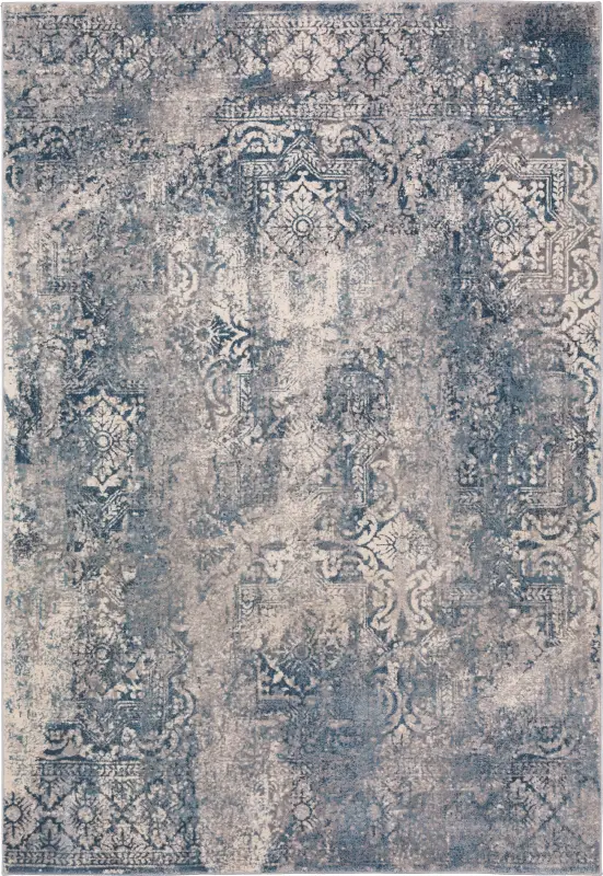 Deshard 8' x 10' Blue Rug