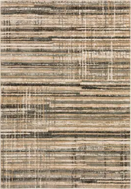 Azmer 3' x 5' Gray/Brown Rug