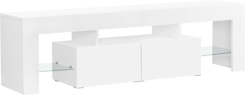 Atholwood White 63 in. Console