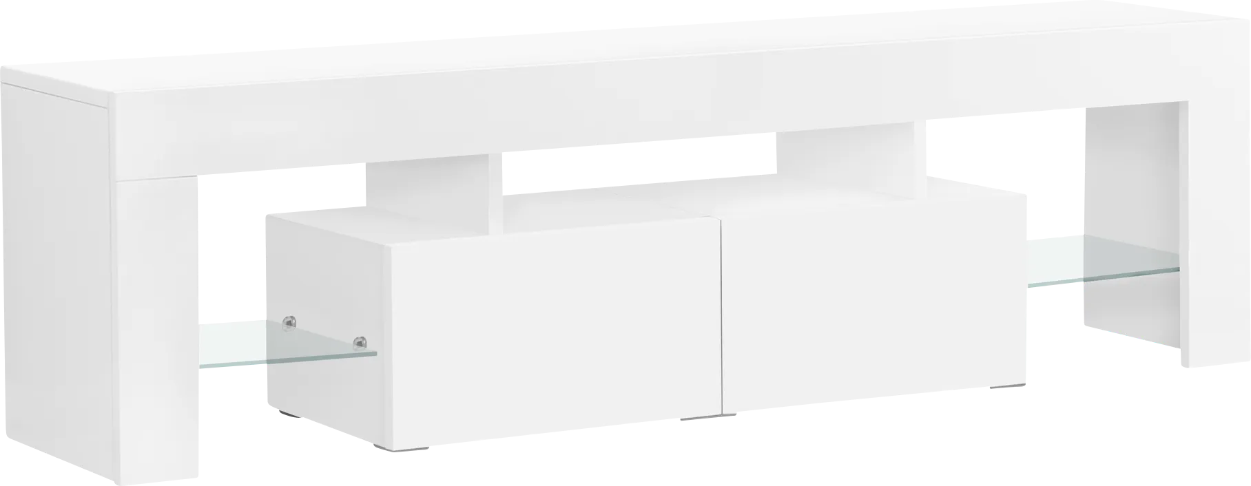 Atholwood White 63 in. Console - Image 1