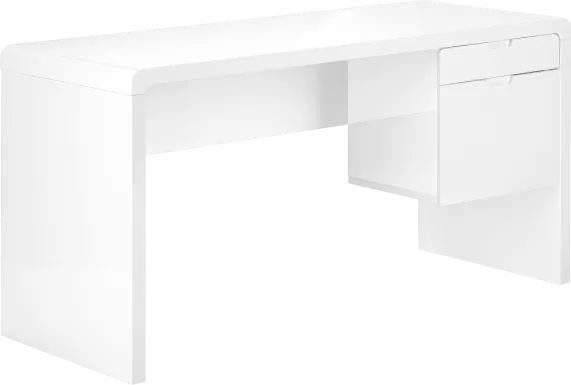 Amleht White Desk