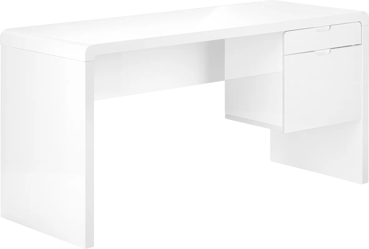 Amleht White Desk