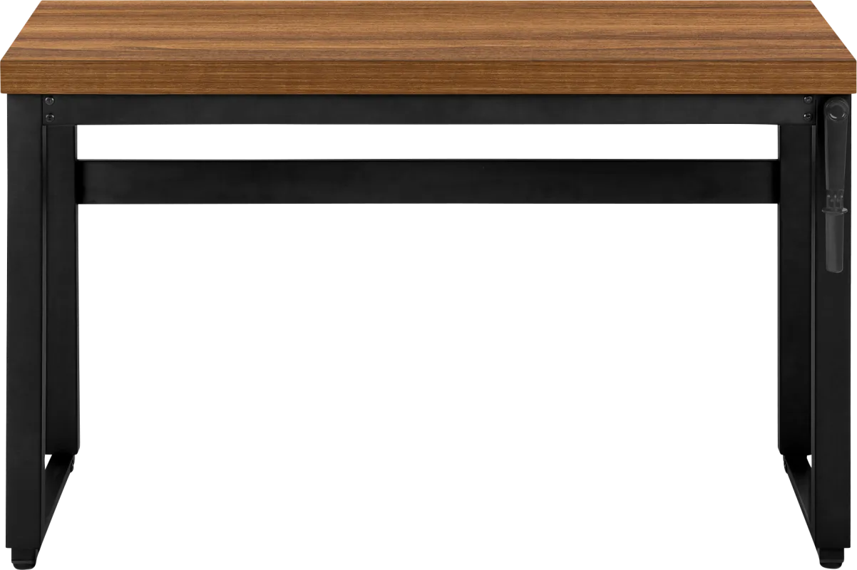Artaban Walnut Height Adjustable Desk