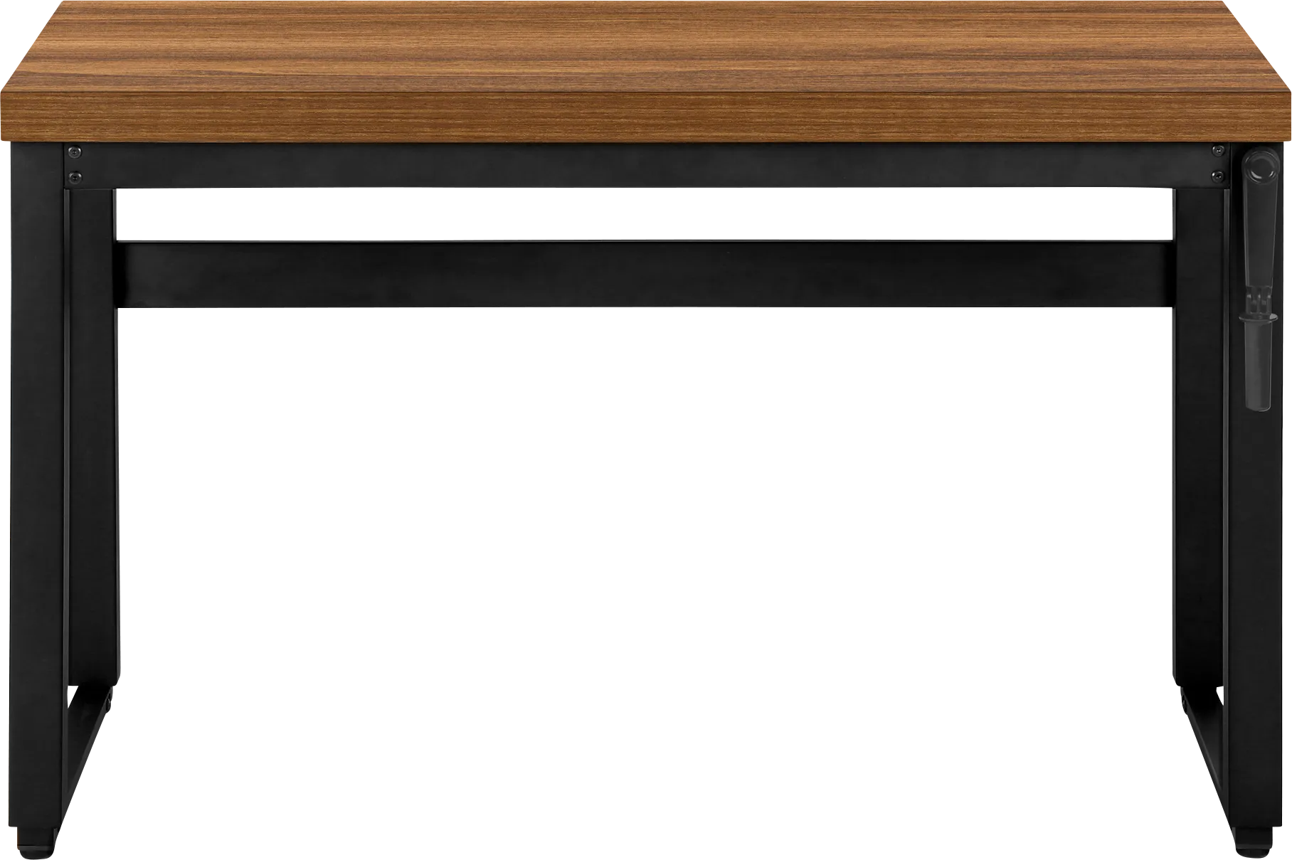 Artaban Walnut Height Adjustable Desk - Image 1