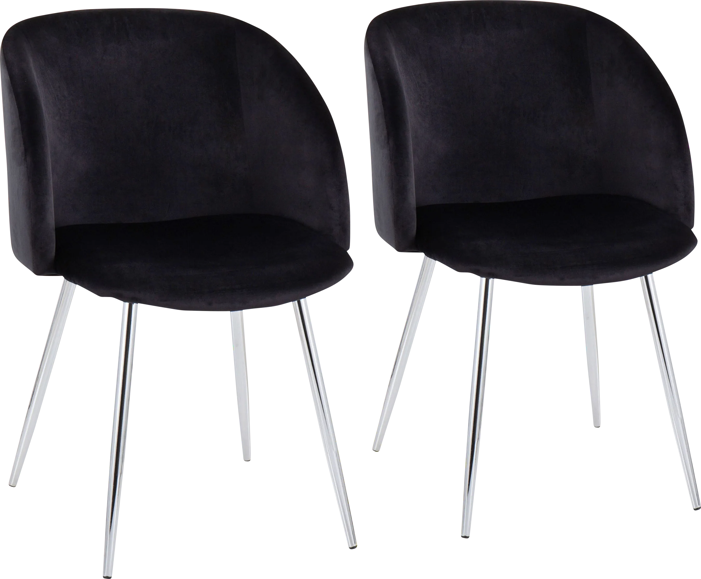Roxton Black Side Chair Set of 2