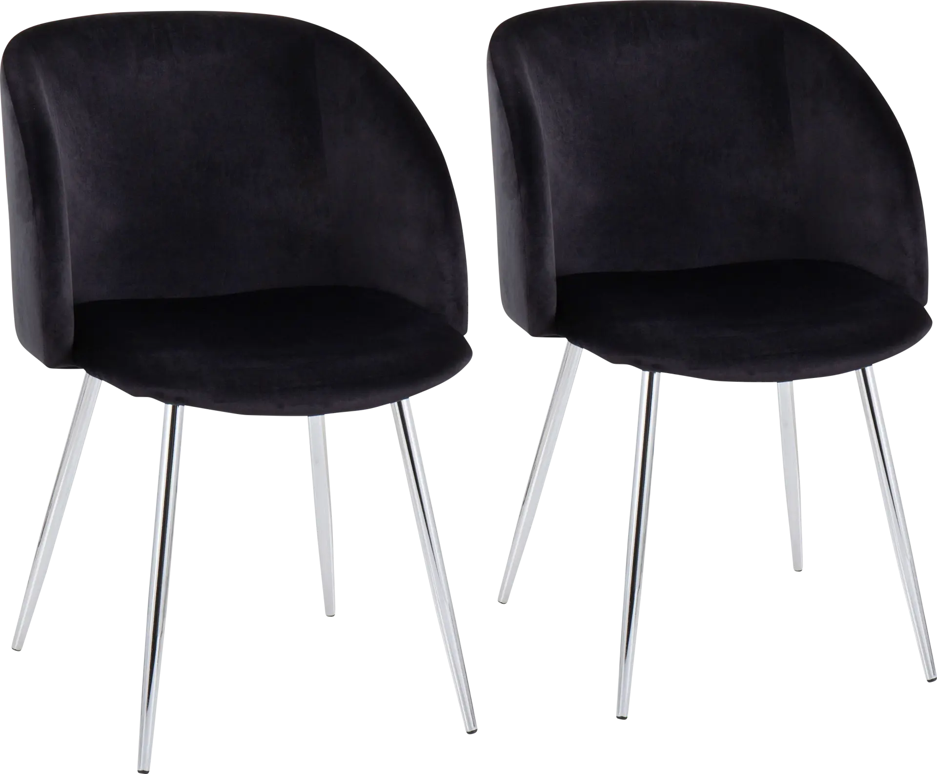 Roxton Black Side Chair Set of 2
