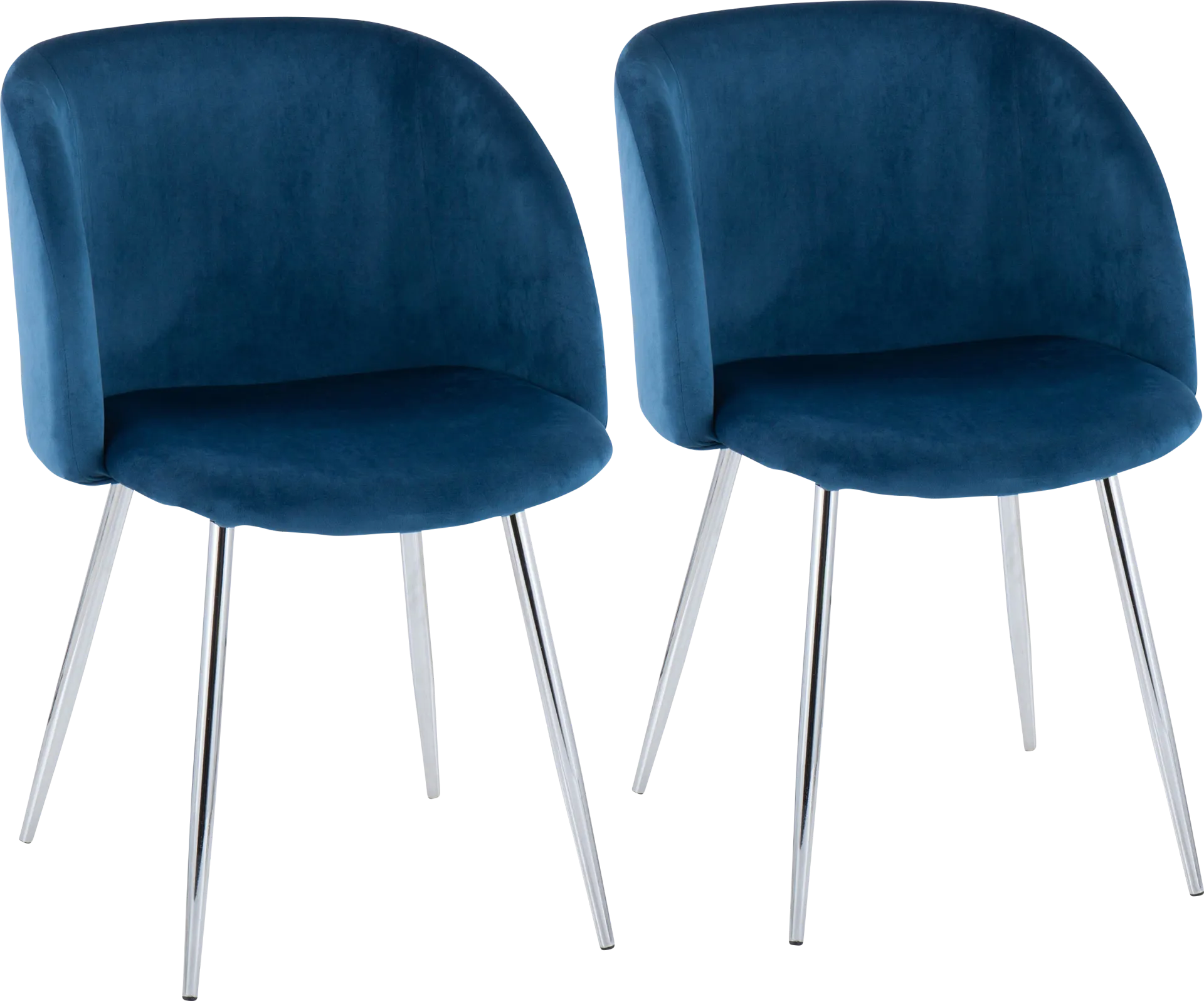 Roxton Blue Side Chair Set of 2 - Image 1