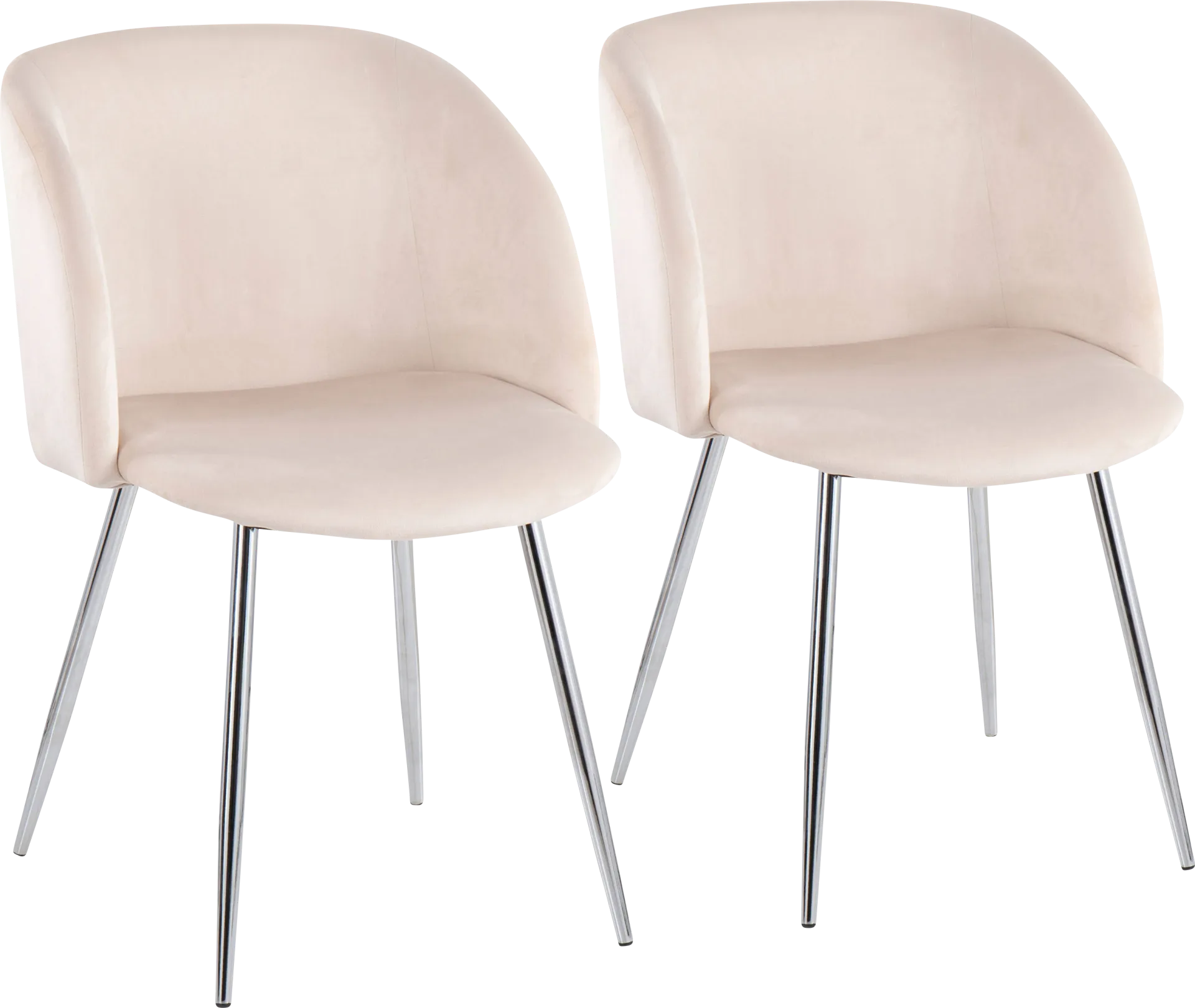 Roxton Cream Side Chair Set of 2 - Image 1