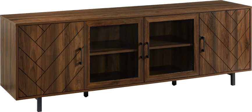 Winsland Walnut 70 in. Console