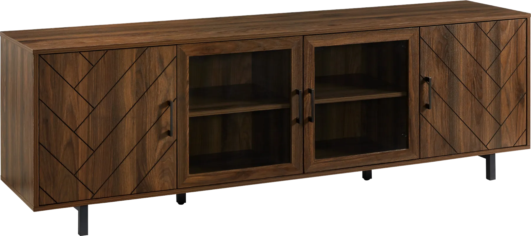 Winsland Walnut 70 in. Console