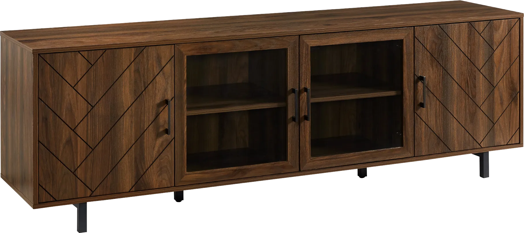Winsland Walnut 70 in. Console - Image 1
