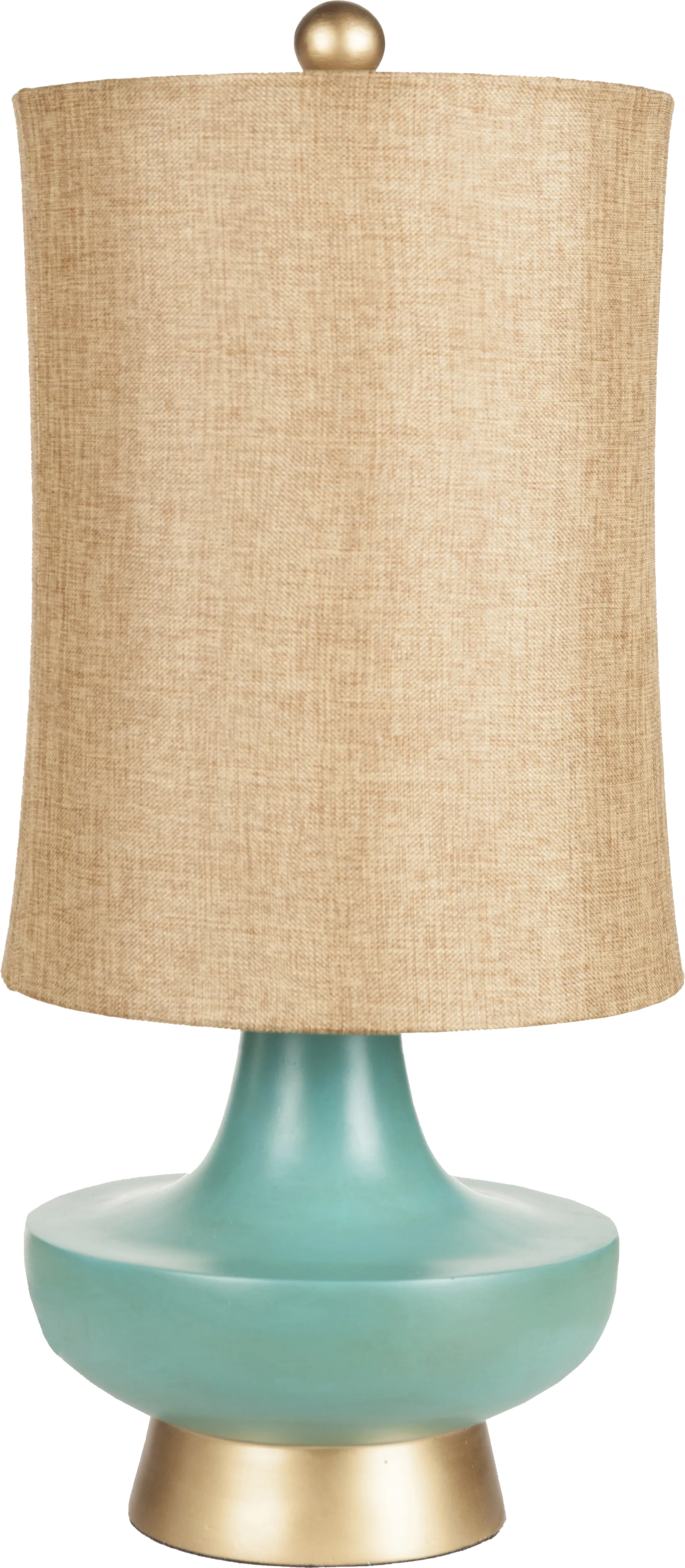 Lark Bend Aqua Lamp - Image 1