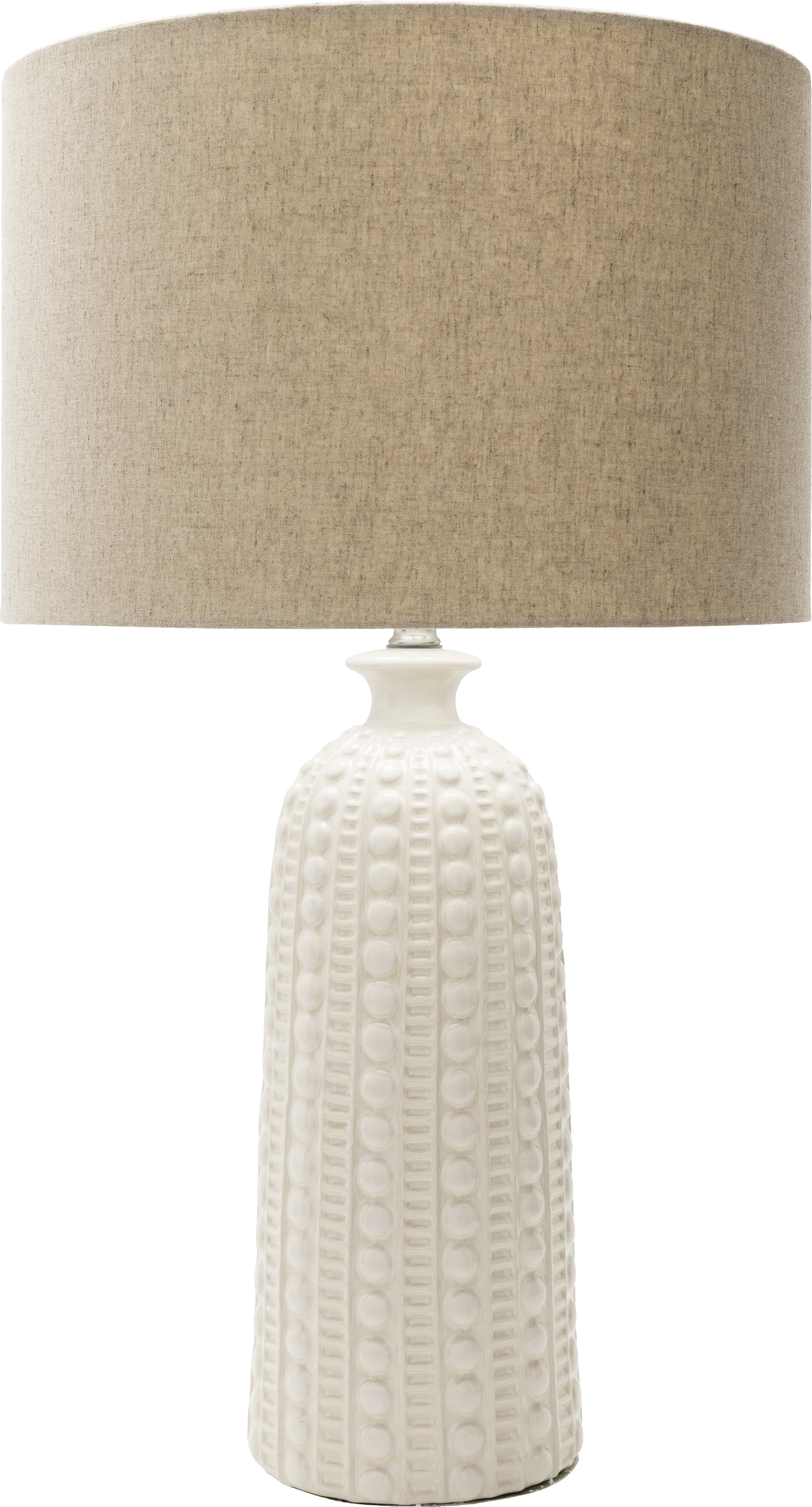 Leon Drive White Lamp