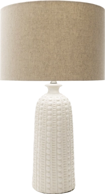 Leon Drive White Lamp