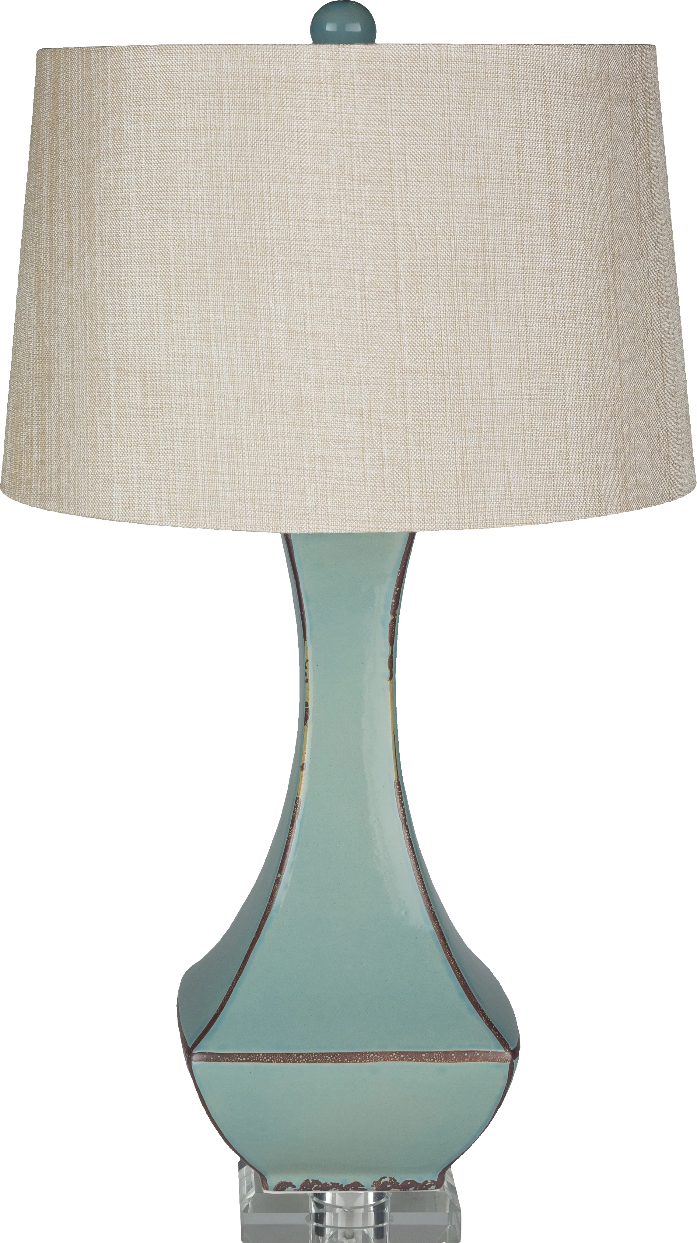 McKay Farm Teal Lamp - Thumbnail - Image 1